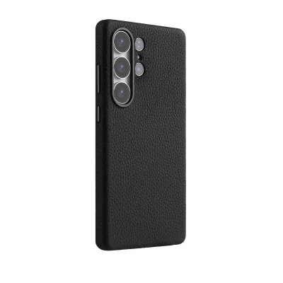 Cover Samsung  S25 Ultra Origin Series Premium Leather Regal Snap Magsafe Melkco - Black